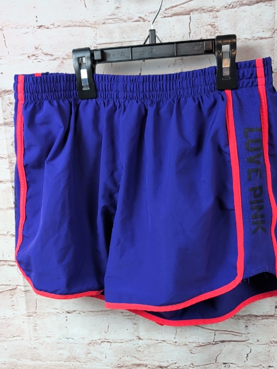 PINK Victoria's Secret Pants - PINK Victoria's Secret Purple Athletic Shorts with Pink Trim Small Good